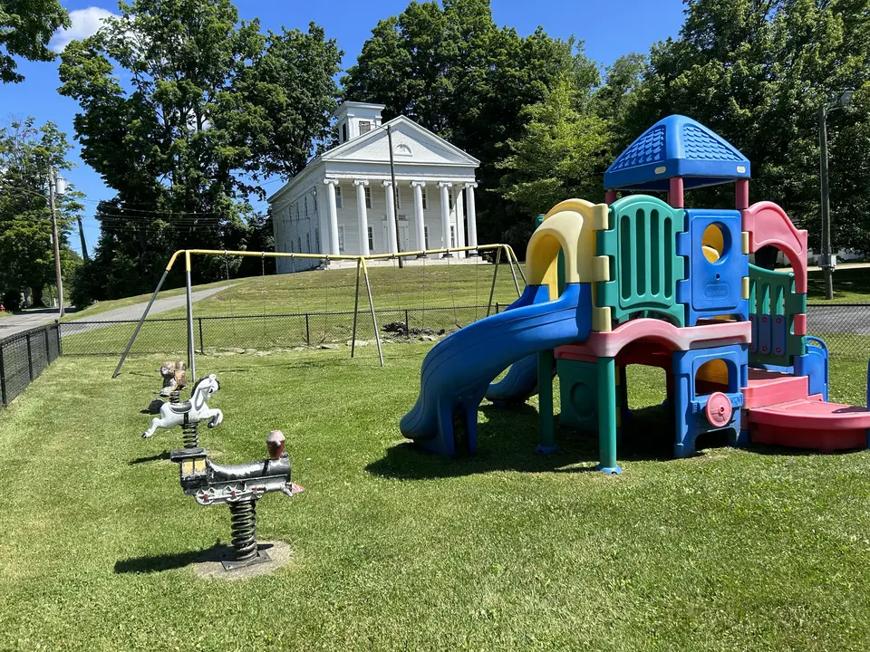 Old Town Hall Playground in Hinsdale, MA | Berkshires Outside