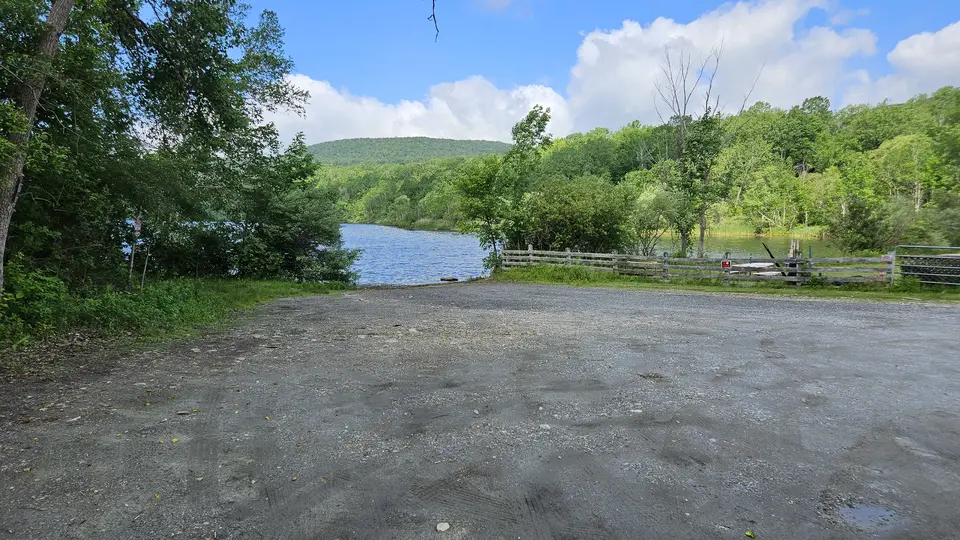 The boat launch. 