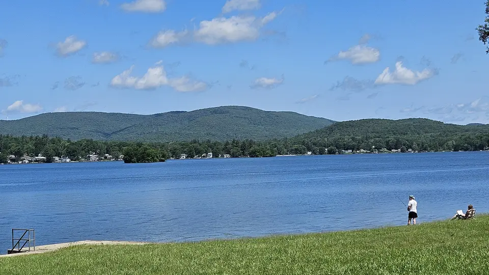 View from the lot