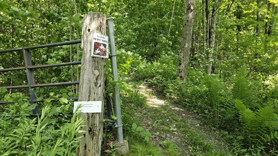 The trailhead