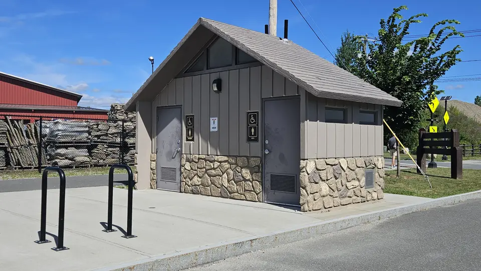 The accessible restrooms.