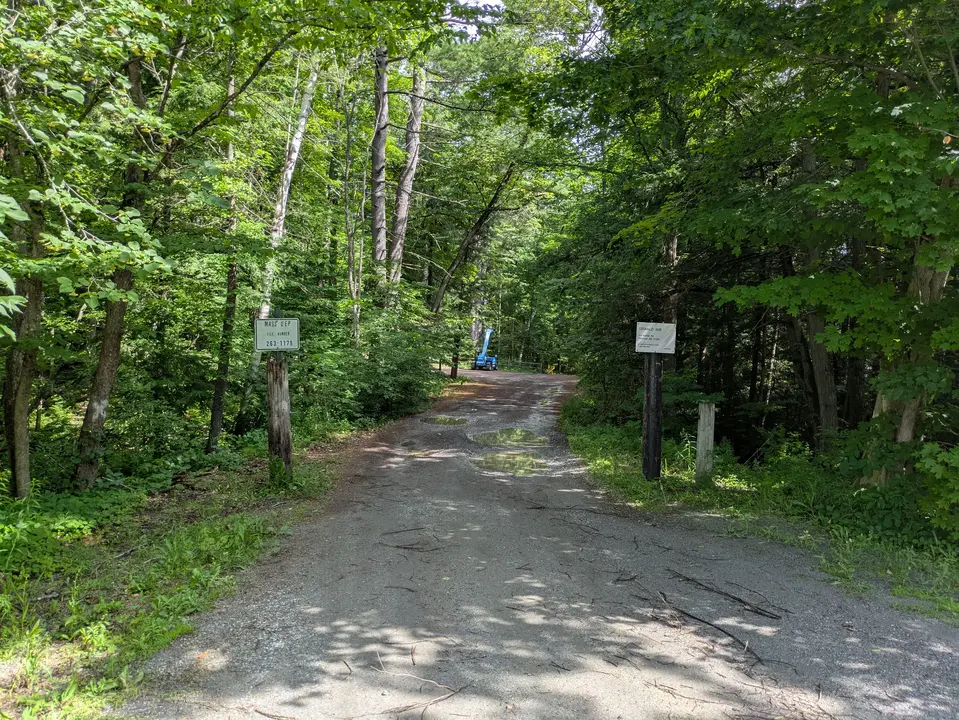 Entrance from Barker Road