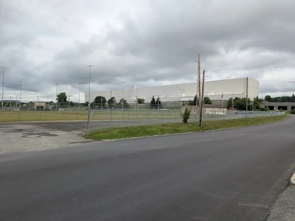 View of the park entrance from Newell St