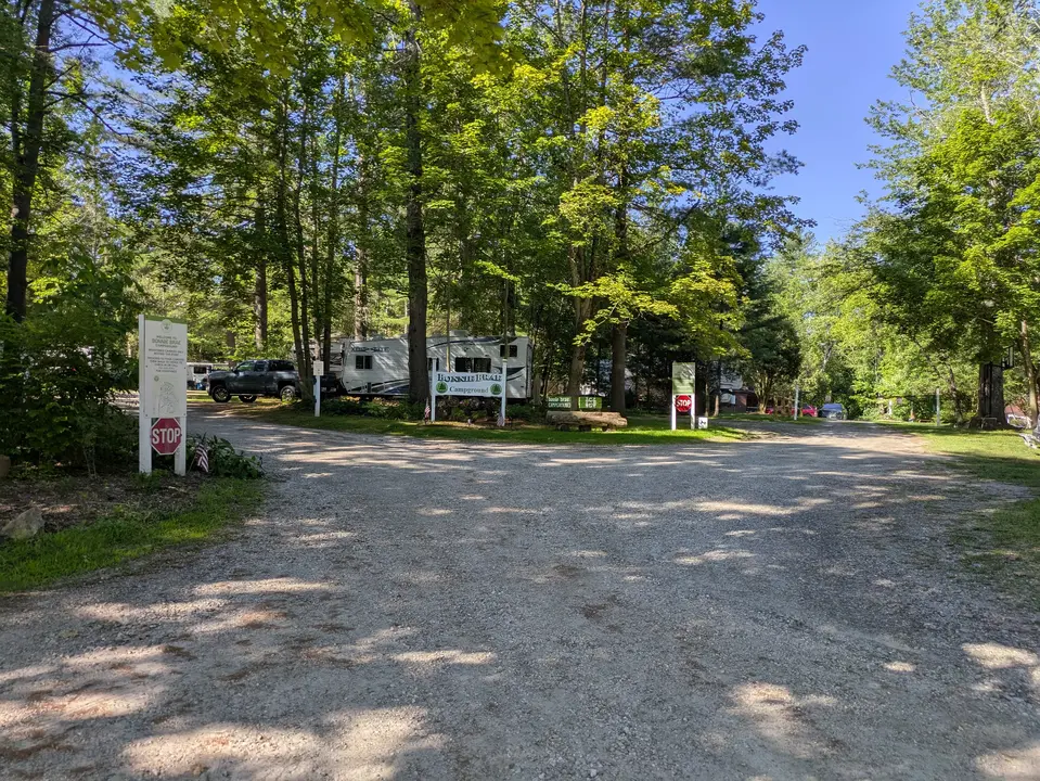 Campground entrance
