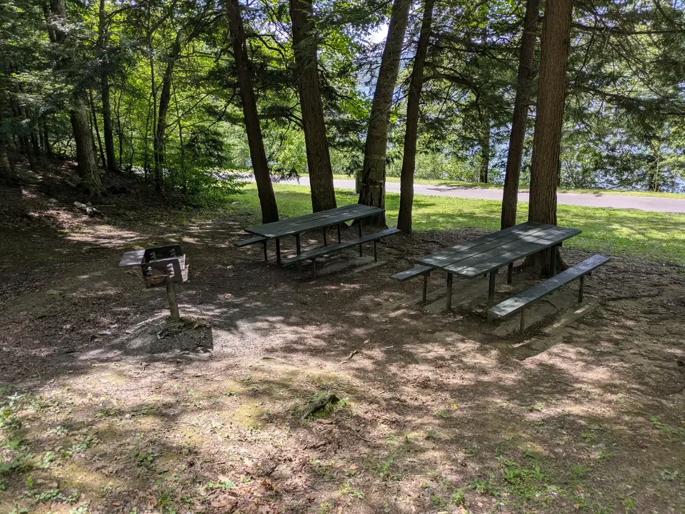 Picnic tables