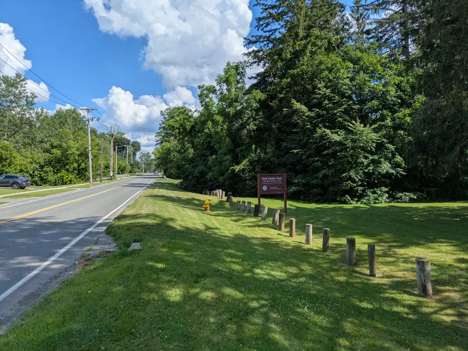 Entrance to the park