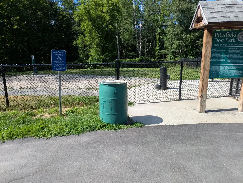 Accessible parking space