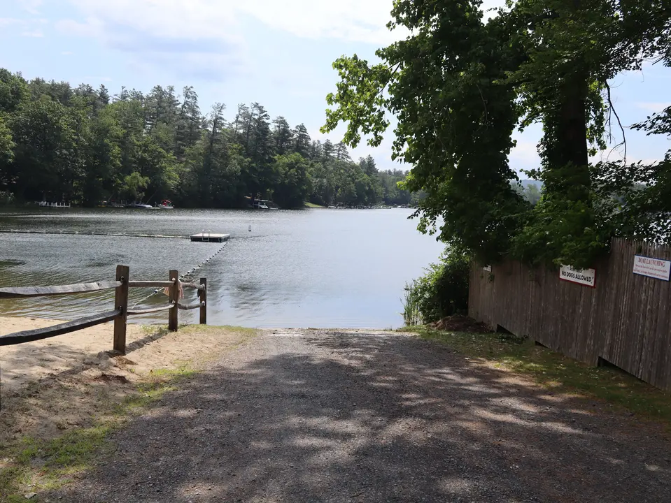 Lake Garfield Boat Ramp.