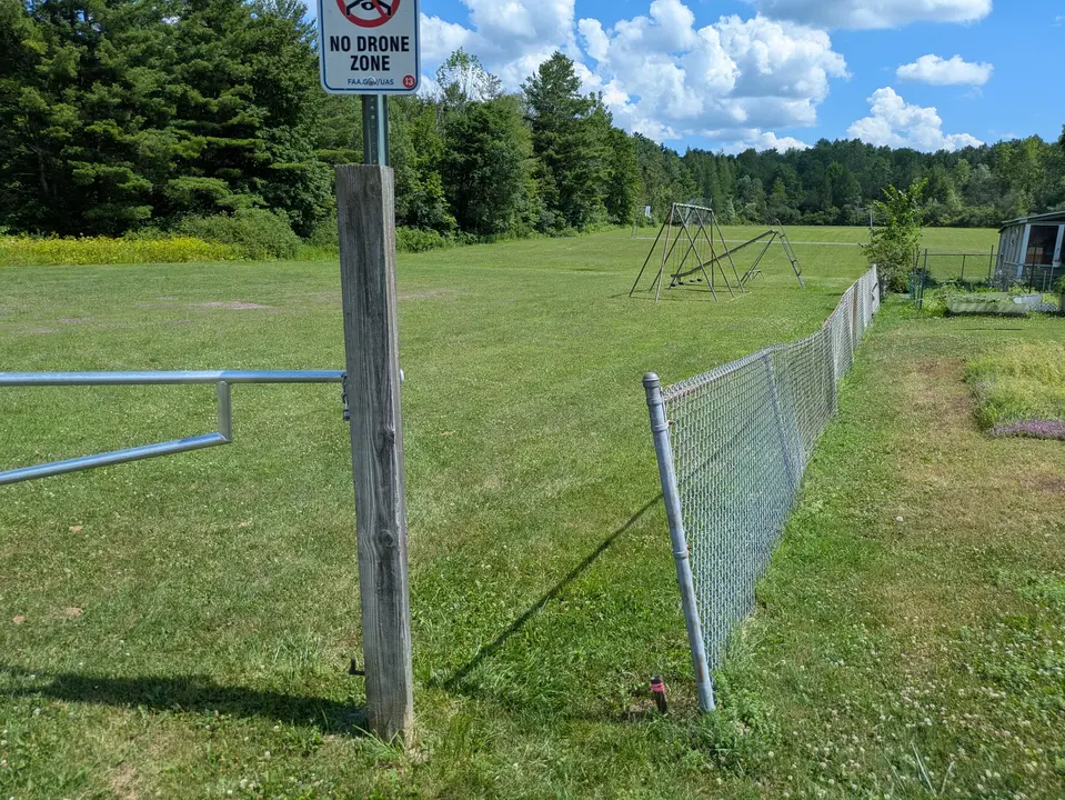 Entrance to the park