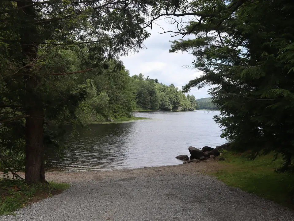 Lower Spectacle Pond Boat Ramp.