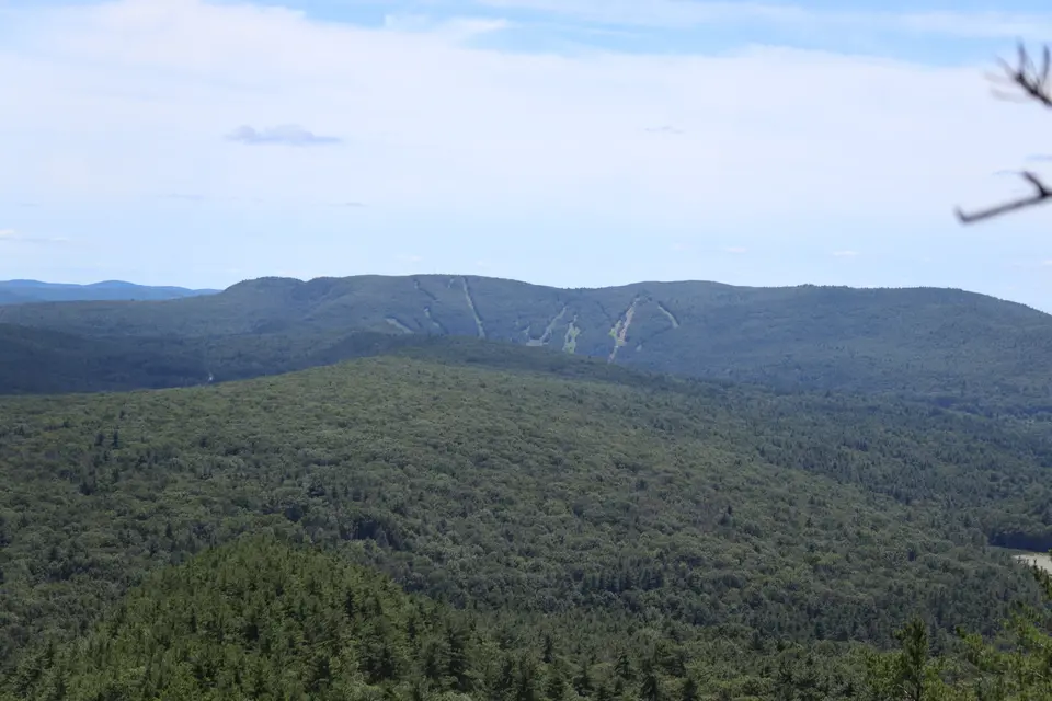 View of Ski Butternut from the Devils Pulpit.