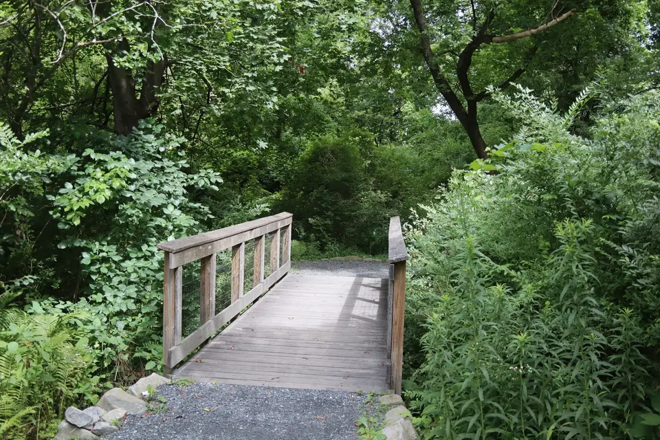 Housatonic Riverfront Trail, which connects to Olympian Meadows.