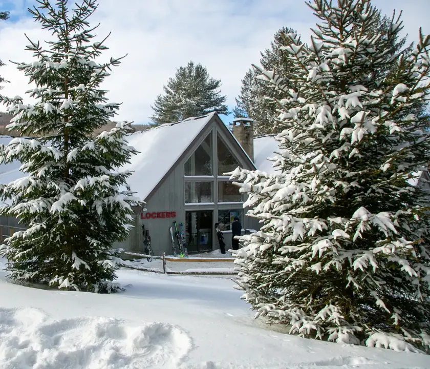 The Lower Lodge at Ski Butternut.