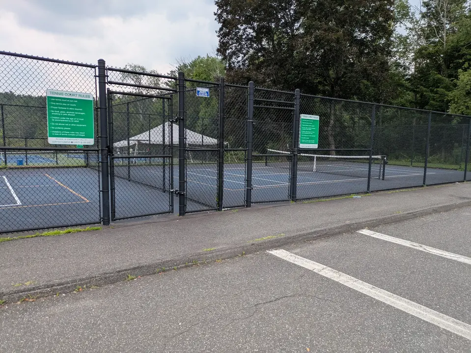 Entrance to the Paul E. Raverta Tennis Complex