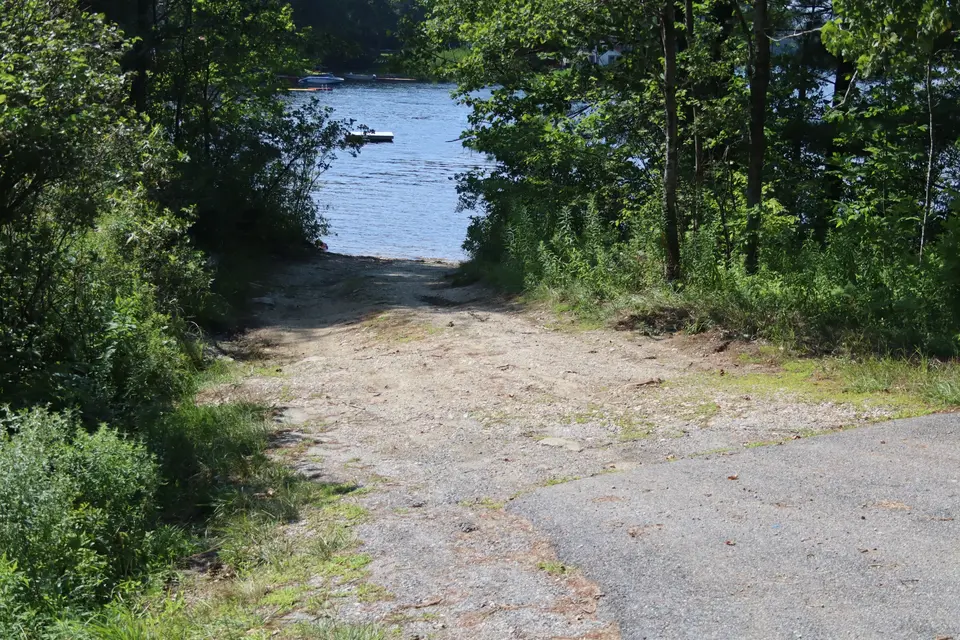 Greenwater Pond Boat Ramp.
