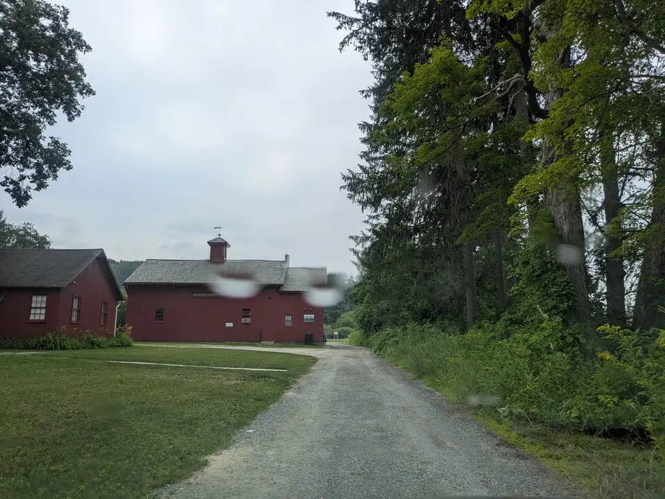 Entrance road leading into Herman Melville's Arrowhead