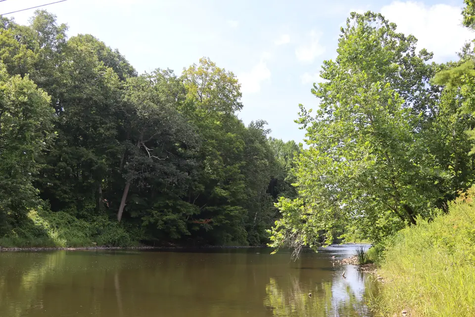 Housatonic River view, from the Division Street access point.