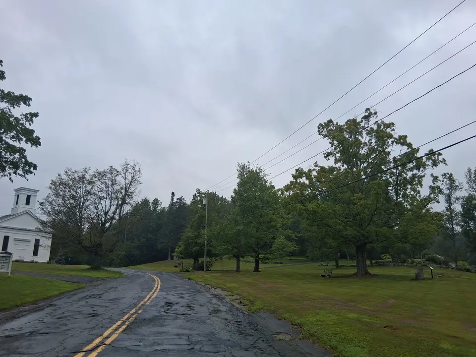 The Becket Parade Grounds (right), viewed from YMCA road.