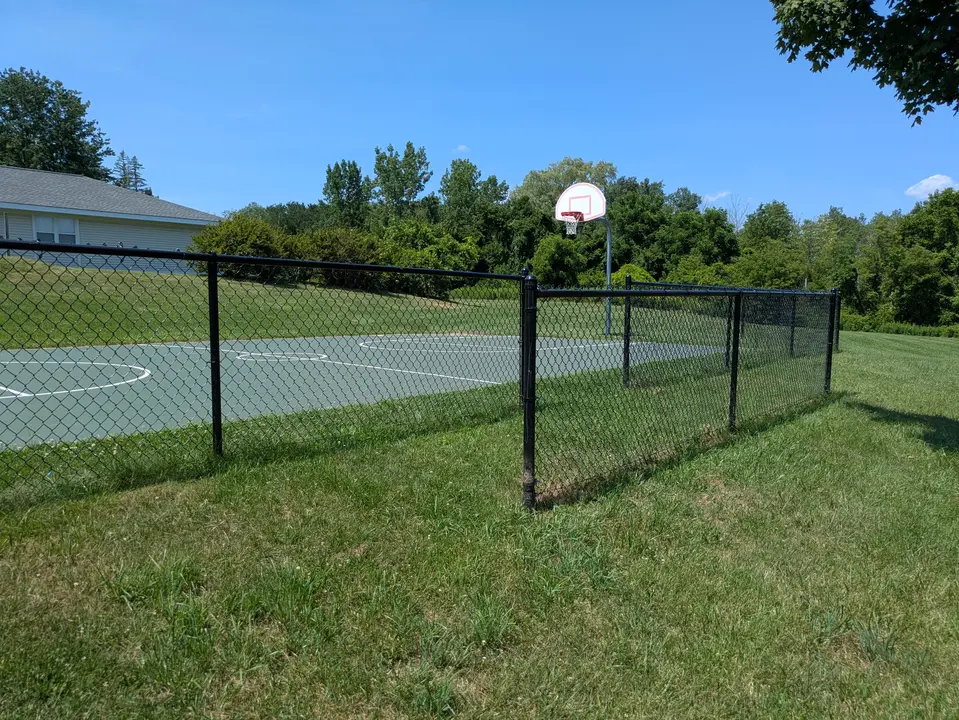 Entrance to the basketball courts