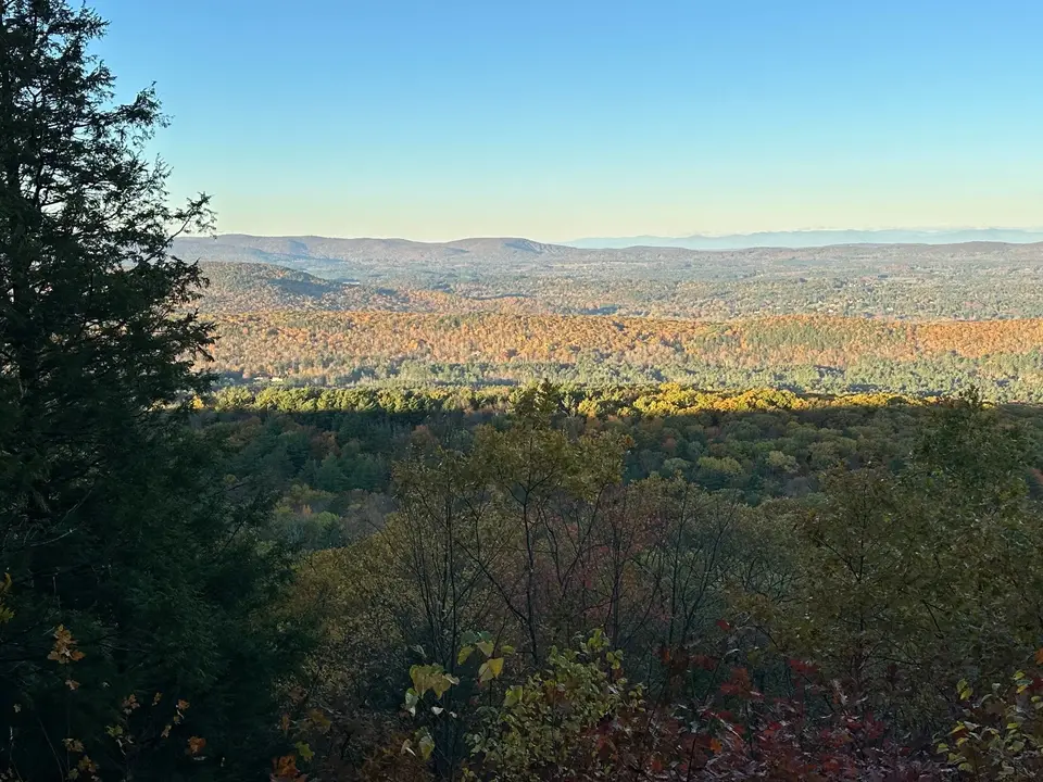 The view at the end of the Lookout Trail